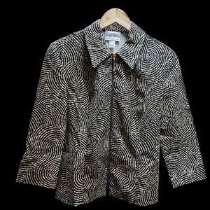 JOSEPH RIBKOFF light weight 3/4 inch sleeve jacket-Size 6